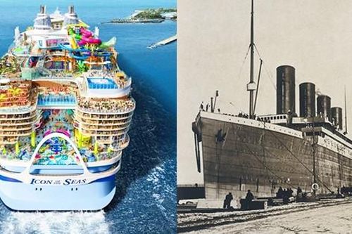 Siêu du thuyền lớn nhất thế giới vừa ra mắt khác biệt thế nào so với Titanic?
