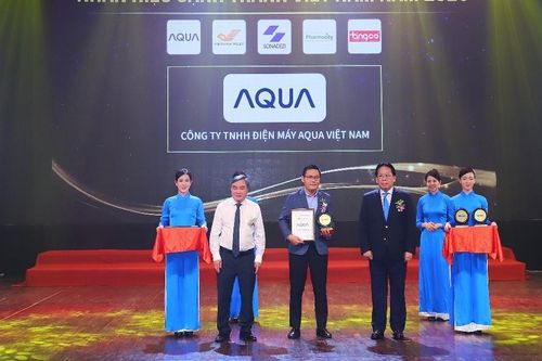 Aqua Việt Nam vào Top 10 Nhãn hiệu nổi tiếng năm 2023