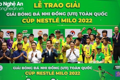 U11 Sông Lam Nghệ An đối diện với nhiều khó khăn trước thềm Giải Nhi đồng toàn quốc năm 2023