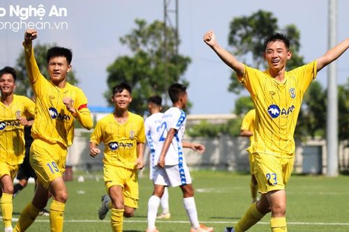 U15 Sông Lam Nghệ An khép lại lượt đi với thành tích toàn thắng