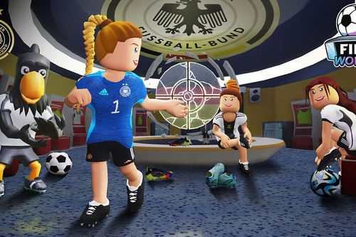 Trải nghiệm cùng Tuyển Nữ Đức với game trực tuyến Roblox 'FIFA World'