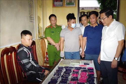 Khởi tố đối tượng vận chuyển lượng lớn heroin và ma túy tổng hợp