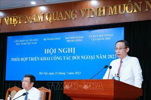 Tăng cường phối hợp triển khai công tác đối ngoại
