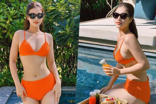 Hoa hậu Thiên Ân khoe 'núi đôi' gợi cảm sau giảm cân, anti-fan còn dám miệt thị?