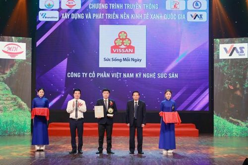 VISSAN nhận danh hiệu 'Sản phẩm thân thiện môi trường năm 2023'