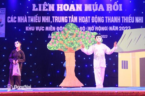 8 đơn vị tham gia liên hoan múa rối khu vực Đông Nam bộ mở rộng