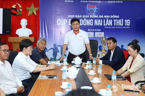 Ngày 29-7, khởi tranh Giải bóng đá nhi đồng - Cúp Báo Đồng Nai lần 19-2023