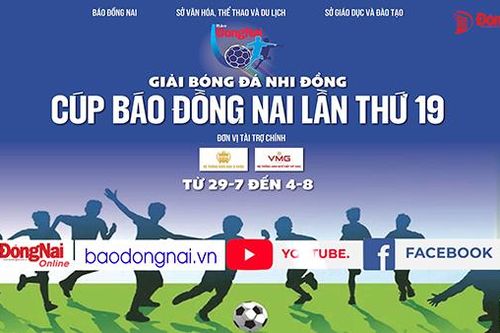 Giải bóng đá nhi đồng - Cúp Báo Đồng Nai lần thứ 19-2023