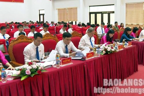 HĐND huyện Chi Lăng tổ chức kỳ họp thứ chín, khóa XX, nhiệm kỳ 2021 – 2026