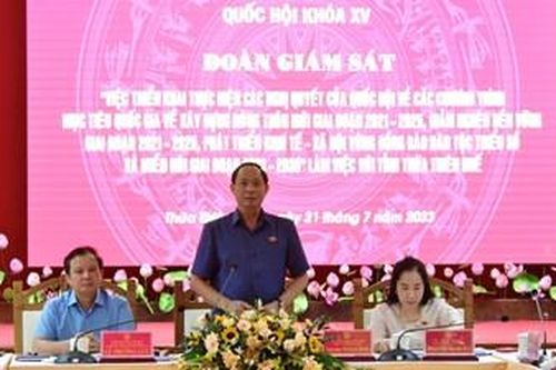 Rà soát các cơ chế, chính sách để thực hiện tốt các Chương trình mục tiêu Quốc gia
