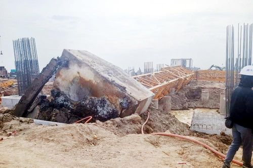 Bắc Giang: Tai nạn lao động tại công trình xây dựng nhà máy Foxconn
