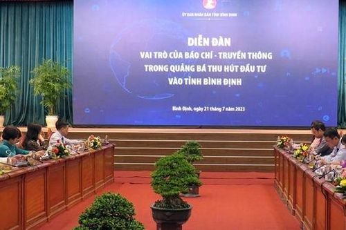 Bình Định phát huy vai trò của báo chí - truyền thông trong quảng bá thu hút đầu tư