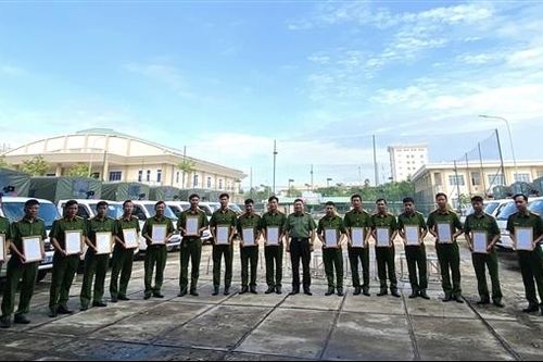 Công an tỉnh Bà Rịa-Vũng Tàu tiếp tục bàn giao ô tô chuyên dụng