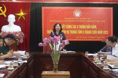 Hơn một nửa dân số từ 18 tuổi trở lên của tỉnh Phú Thọ tham gia hội khuyến học