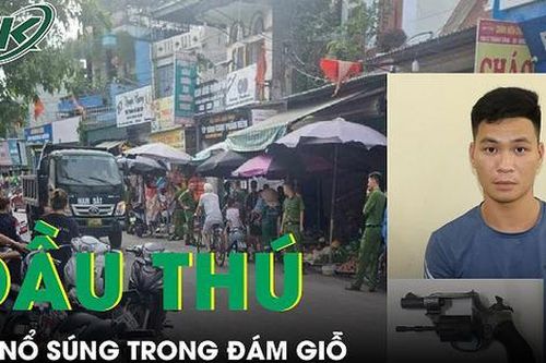 Nổ súng làm 2 người bị thương tại đám giỗ: Nghi phạm ra đầu thú