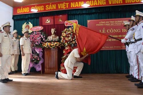 Công an tỉnh Quảng Nam thành lập Đội chữa cháy và cứu nạn cứu hộ phía Nam