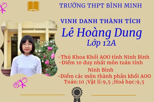 Nữ thủ khoa khối A tỉnh Ninh Bình là đai đen Taekwondo