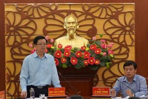 Đoàn công tác Ban Tổ chức T.Ư làm việc với lãnh đạo chủ chốt tỉnh Đồng Tháp