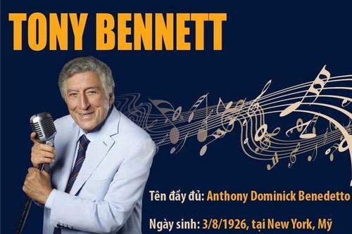 Huyền thoại âm nhạc Mỹ Tony Bennett qua đời