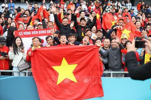 World Cup nữ 2023: Giai điệu 'Việt Nam, Hồ Chí Minh' vang trên khán đài Eden Park
