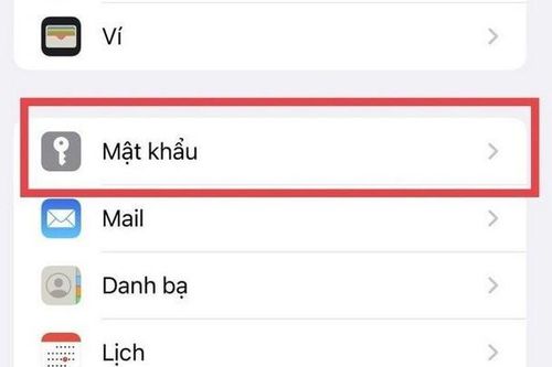 Cách xóa mật khẩu đã lưu trên iPhone