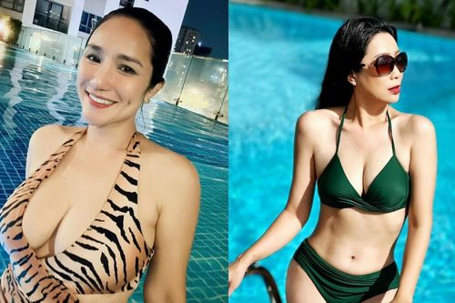Khi mỹ nhân U50-60 khoe da thịt với bikini, gây choáng nhất là Cát Tường!