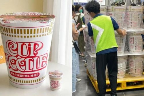 Ly mì khổng lồ giá hơn nửa triệu đồng 'cháy hàng' tại Trung Quốc