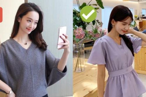 4 kiểu áo quen thuộc nhưng khiến vóc dáng bị thô