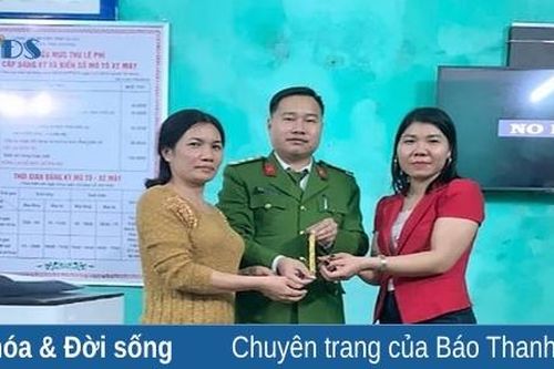 Nhặt được của rơi trả người đánh mất - hành động nhỏ, ý nghĩa lớn
