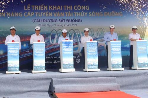 Hà Nội khởi công xây dựng cầu Đuống mới hơn 1.800 tỷ đồng, tách đường sắt và đường bộ