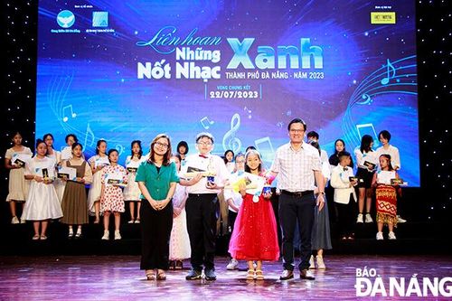 29 tiết mục đạt giải tại liên hoan 'Những nốt nhạc xanh' năm 2023