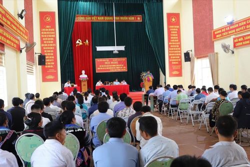 Tổ đại biểu HĐND tỉnh và HĐND huyện Bát Xát tiếp xúc cử tri sau kỳ họp thường lệ giữa năm 2023