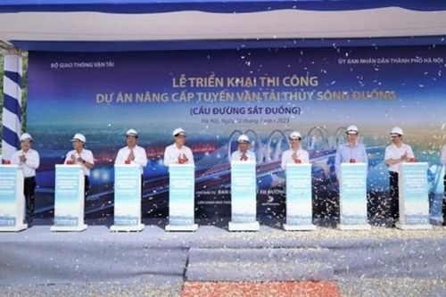 Khởi công dự án nâng cấp cầu Đuống