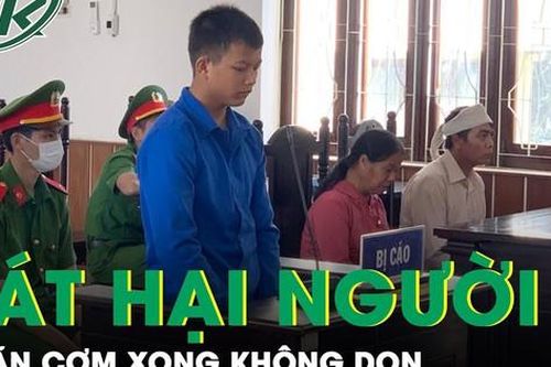Bực tức vì ăn cơm xong không dọn, thanh niên dùng gậy gỗ sát hại người