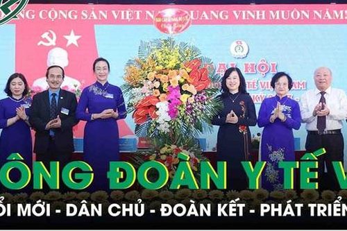 Đại hội XIV Công đoàn Y tế Việt Nam đánh dấu bước phát triển trong giai đoạn mới