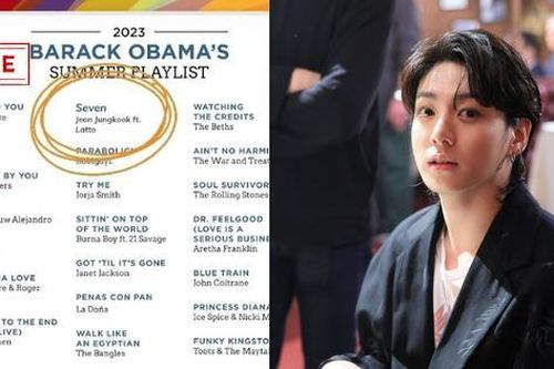 'Seven' (Jung Kook BTS) có tên trong playlist nhạc của cựu Tổng thống Mỹ Obama?