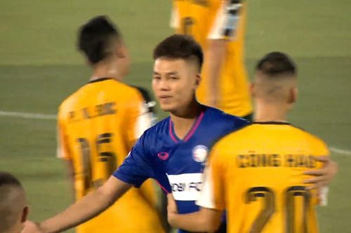 Việt 'Hải Dương' ghi bàn ngoạn mục từ phạt góc, Mobi FC vẫn nhận thất bại đầu tiên ở HPL-S10