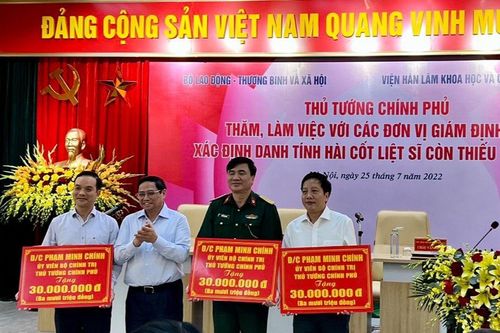 Nỗ lực đưa liệt sĩ 'trở về'