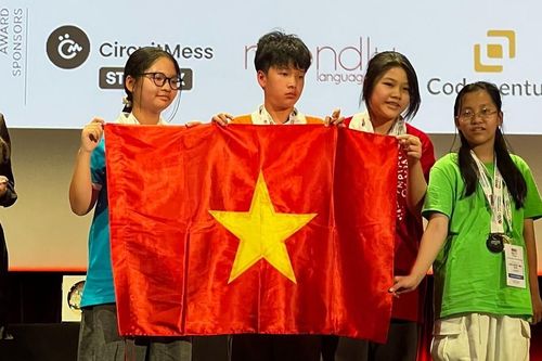 Học sinh Việt Nam giành 12 huy chương tại STEM Olympiad Quốc tế
