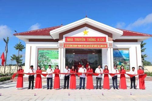 Hà Tĩnh: Khánh thành Di tích lịch sử quốc gia Làng K130