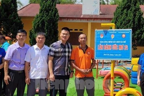 Công trình mơ ước cho trẻ vùng cao xứ Lạng