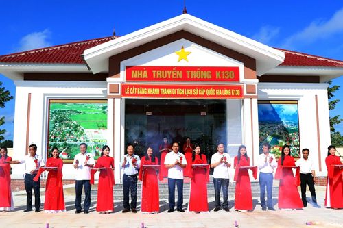 Hà Tĩnh khánh thành Di tích lịch sử cấp quốc gia Làng K130