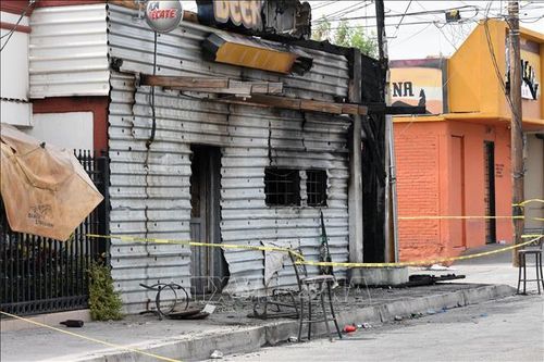 Dùng bật lửa phóng hỏa tại quán bar ở Mexico, 11 người thiệt mạng