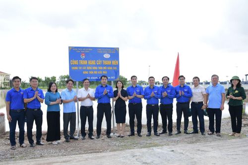 Ngày cao điểm 'Tình nguyện chung tay xây dựng nông thôn mới và ngày Chủ nhật Xanh'