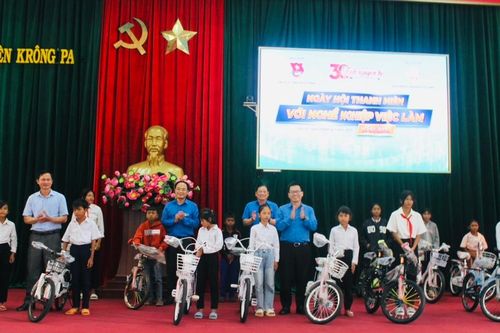 Tổ chức 'Ngày hội Thanh niên với nghề nghiệp, việc làm' tại huyện Krông Pa