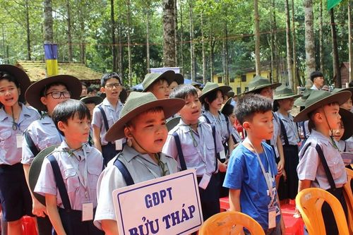 Đồng Nai: Phân ban Gia đình Phật tử tỉnh tổ chức khai mạc hội trại Lục Hòa X