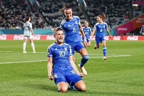 Kết quả bóng đá nữ World Cup 2023: Italia thắng Argentina 1-0 ở trận ra quân
