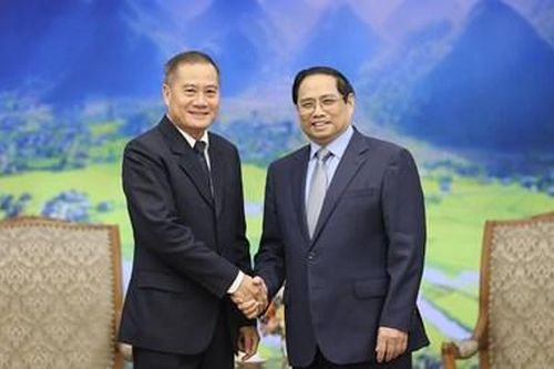 Thủ tướng Chính phủ Phạm Minh Chính: TTXVN và KPL cần tăng cường hợp tác, hỗ trợ nhau đào tạo nguồn nhân lực