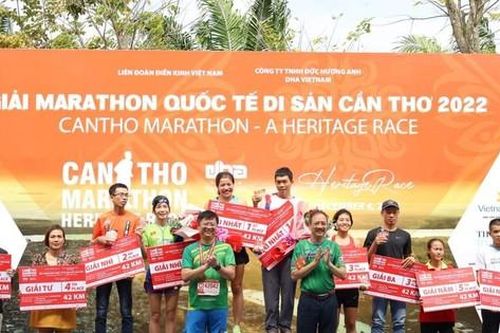 Gần 5.000 VĐV đăng ký tham gia giải Marathon Quốc tế Di sản Cần Thơ