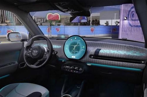 Hé lộ nội thất độc đáo của Mini Cooper EV 2024